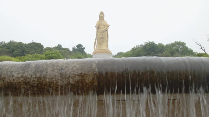 观音 观音铜像  观音寺庙  金观音