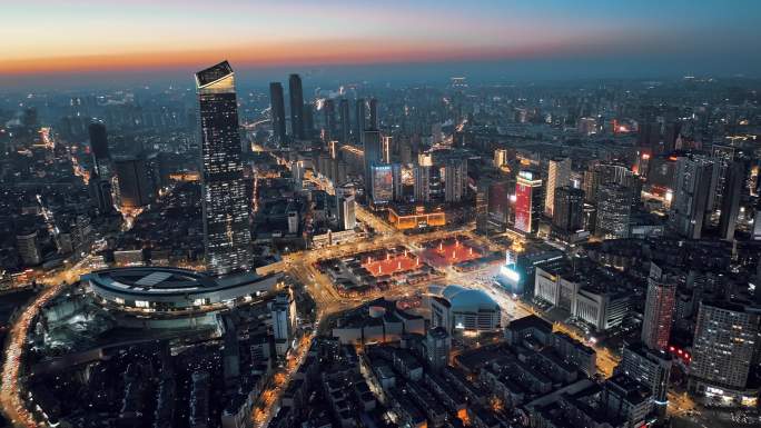 沈阳市府广场大景