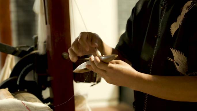 织布机 手工工艺 传承文化