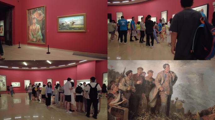 北京中国美术馆油画展美术作品展览展展会
