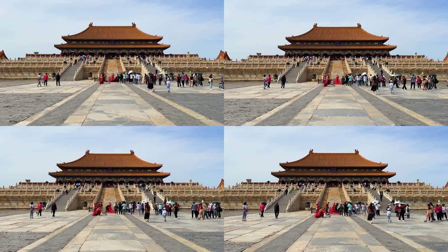 北京故宫太和殿紫禁城故宫博物院金銮殿皇宫