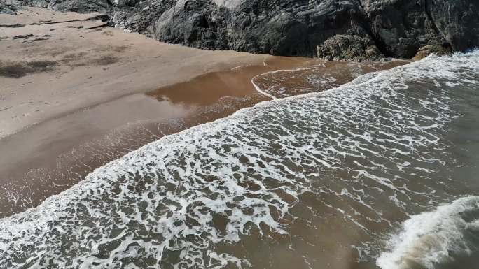 4K沙滩海浪带音效