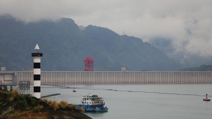 三峡水库延时摄影