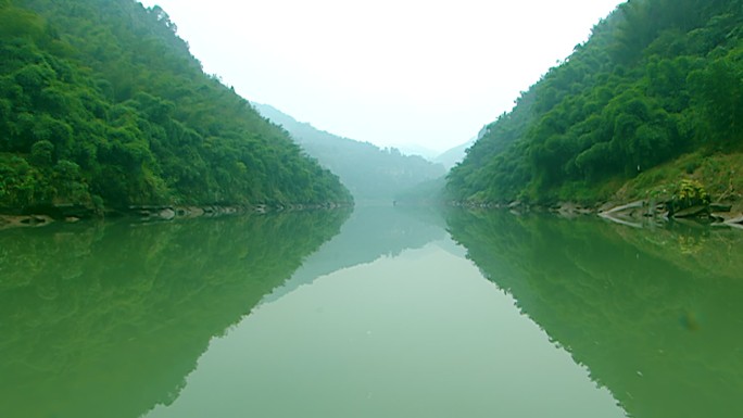 江南山水 风光 水峡 江南