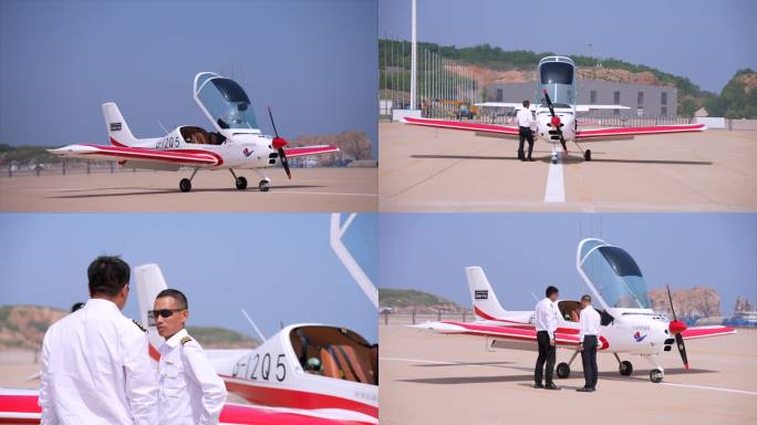 驾驶舱 飞机 机场 飞行员