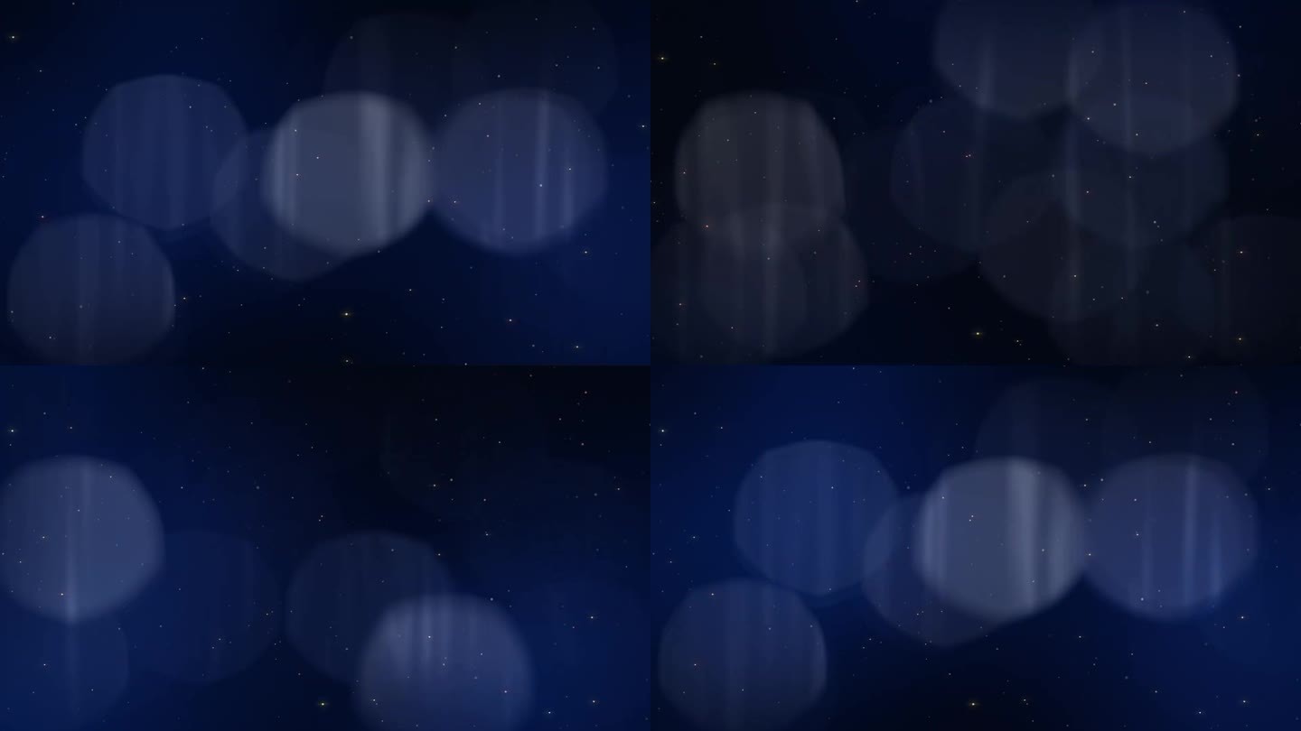 4k蓝色抽象光影背景视频素材【可循环】
