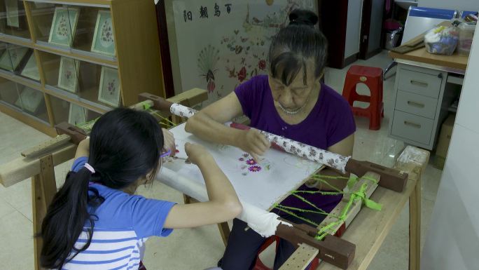 刺绣 手工工艺 传统文化