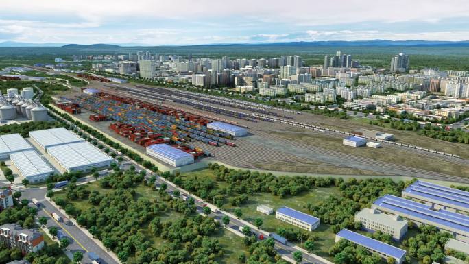 新疆乌鲁木齐铁道口岸服务产业区