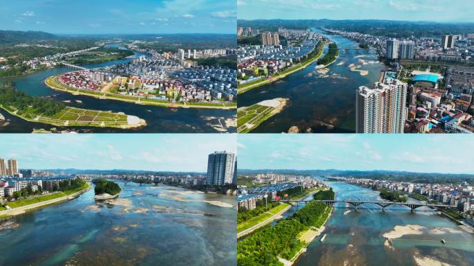 【4k航拍】世界长寿之乡-麻阳县