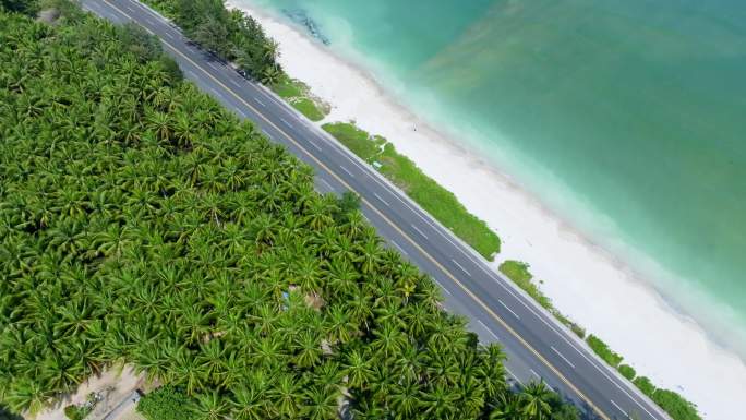 沿海公路高速公路汽车行驶驾车