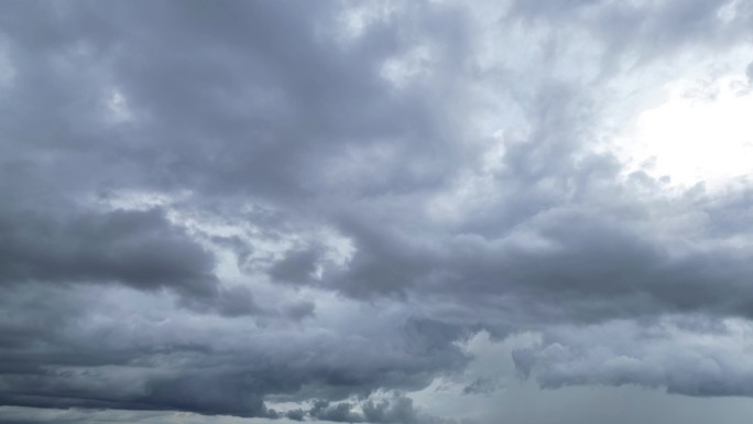 下雨乌云延时