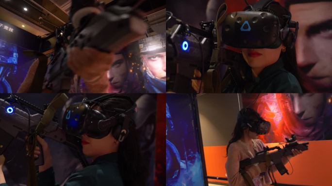 【4K】VR游戏互动