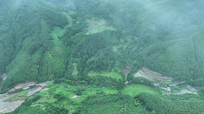 粤北山林航拍