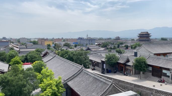 忻州古城全景山西景区