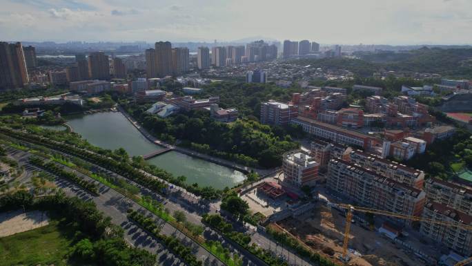 航拍泉州师范学院