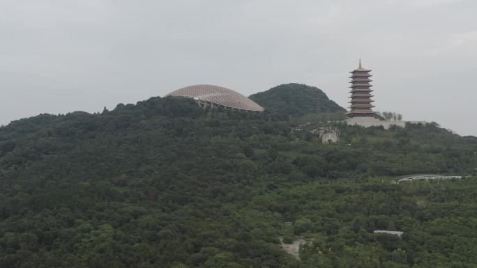 航拍南京牛首山，南京城市宣传片，南京视频