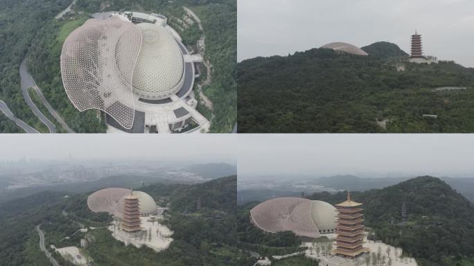 航拍南京牛首山，南京城市宣传片，南京视频