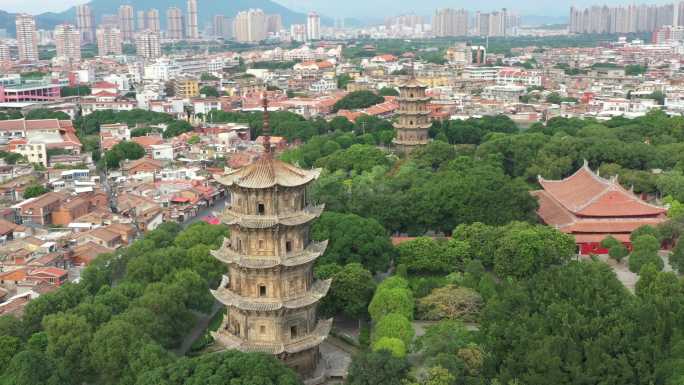 泉州西街开元寺东西塔