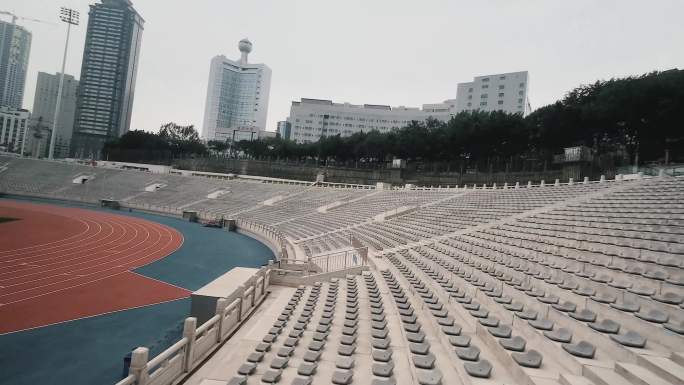 大田湾体育场航拍