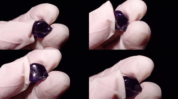 乌拉圭紫水晶矿石 (2)