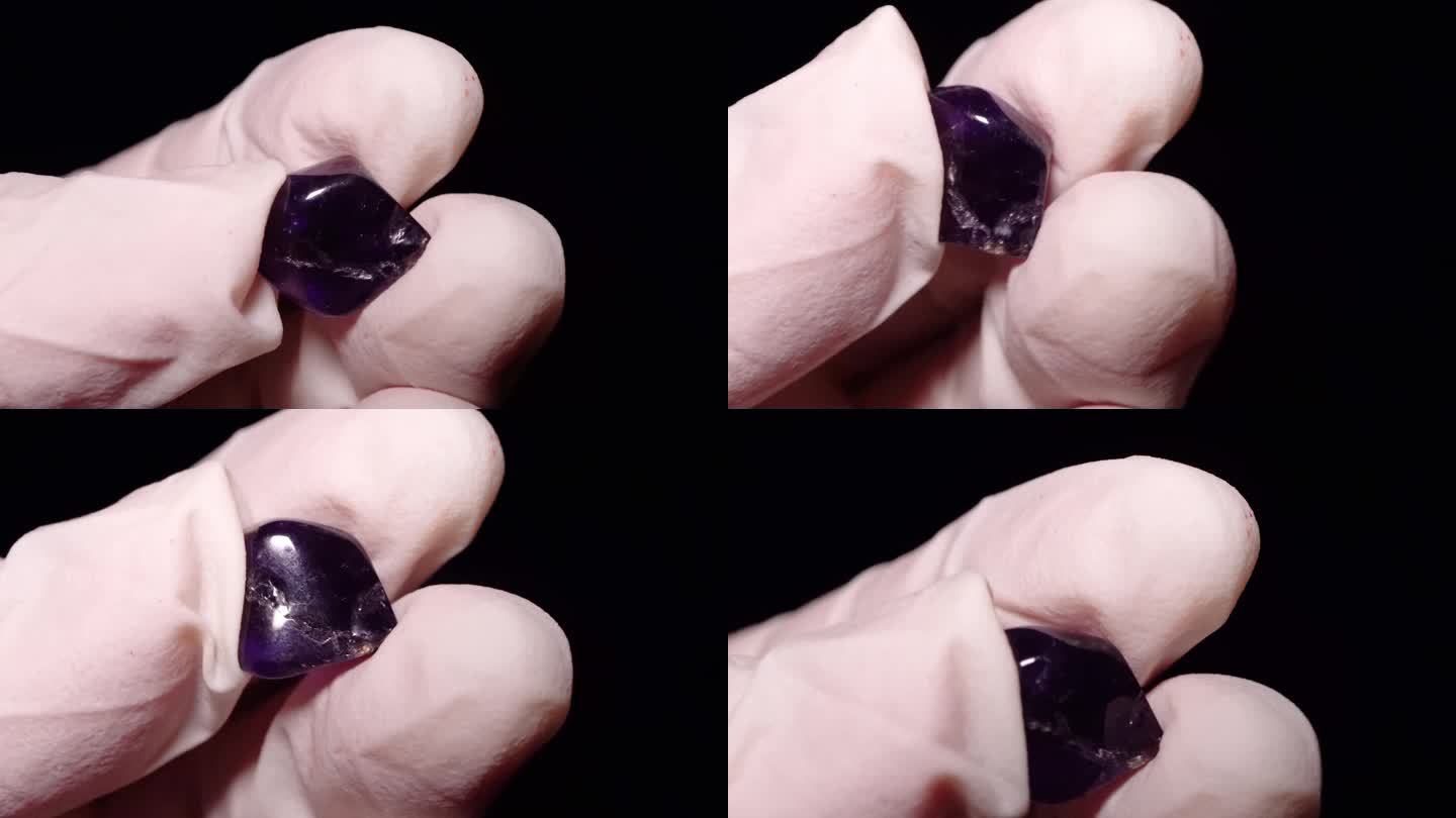 乌拉圭紫水晶矿石 (2)