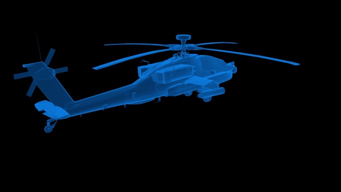 直升机 AH-64D_ Apache