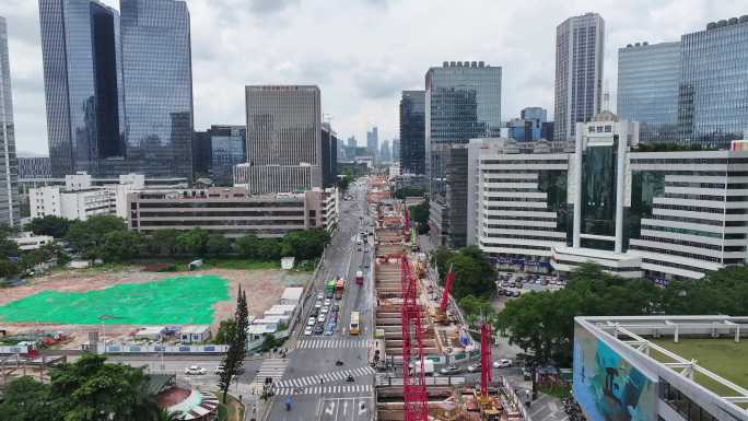 深圳速度地铁施工建设