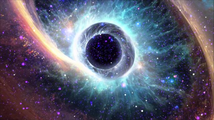 星空宇宙银河穿越黑洞虫洞
