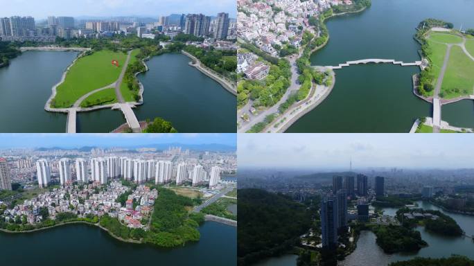 阳江市城区鸳鸯湖及城市楼群08