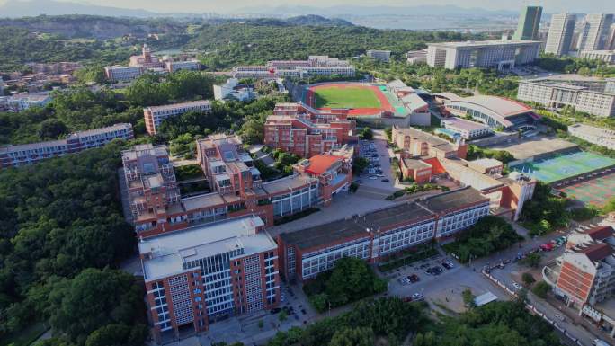 航拍泉州师范学院