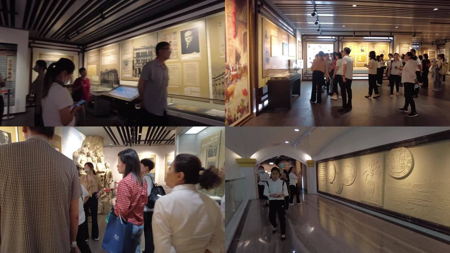 中国保险博物馆保险史教育珍贵藏品观众参观