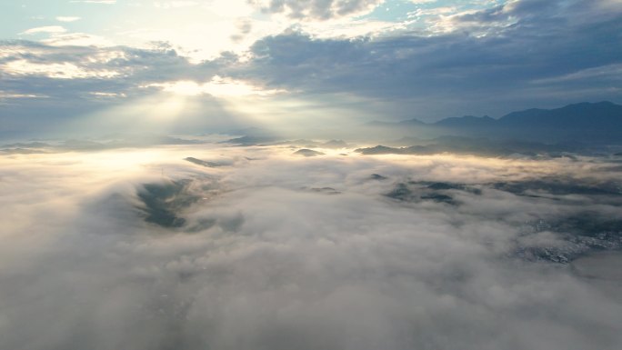 云海古村落