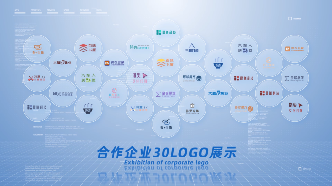 30大合作商logo群展示