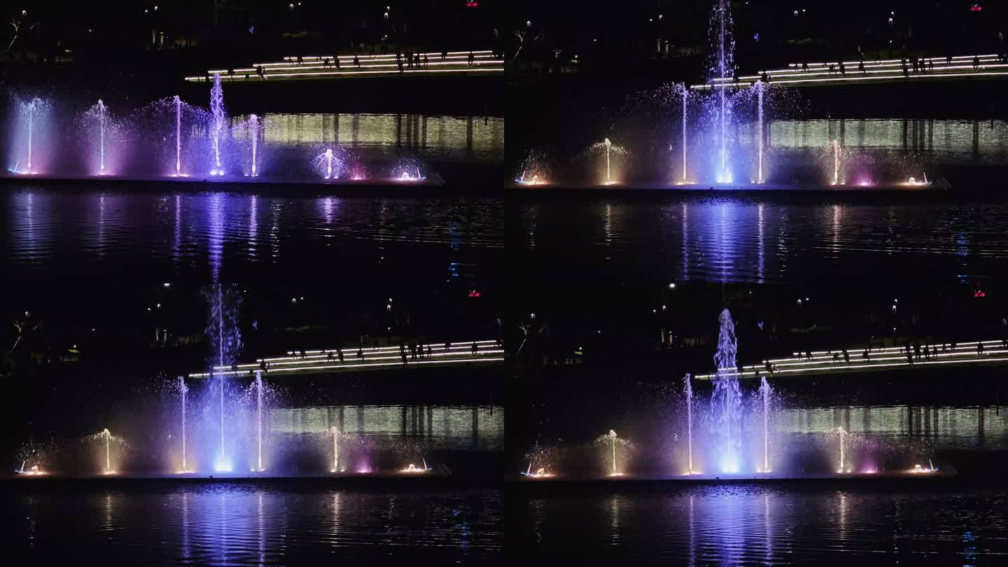 0055_V公园喷泉表演