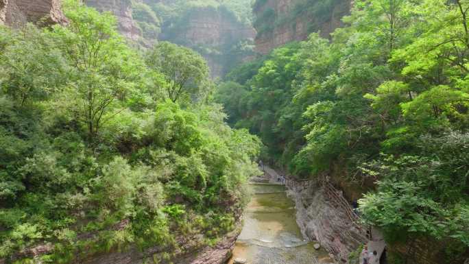 安阳太行大峡谷桃花谷