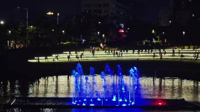 0062_V公园喷泉表演