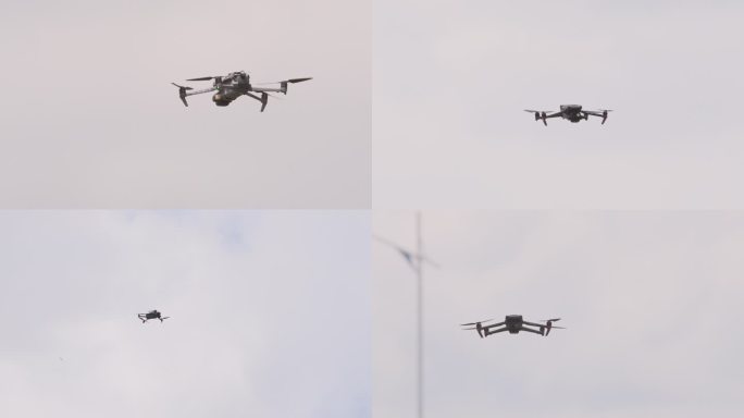 4K60p无人机航拍 DJI大疆蓝天白云