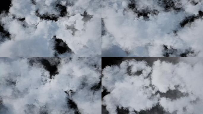 【原创】3D震撼云层穿梭特效