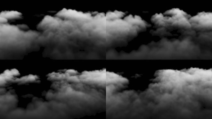 【通道】动态云 云层 流动云 动态雾