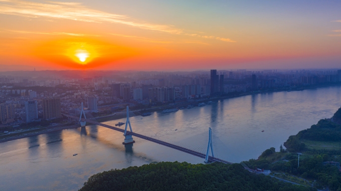 宜昌日出延时合集