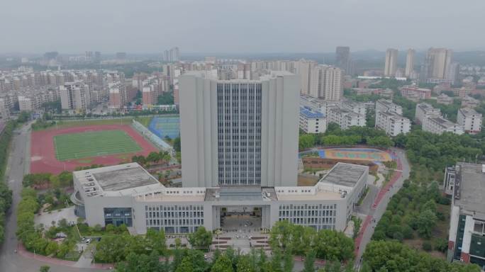 航拍湖北科技学院