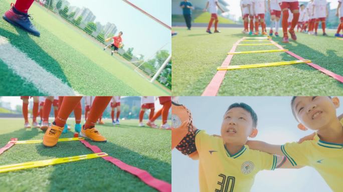 学校足球比赛小学宣传片体育课体育训练