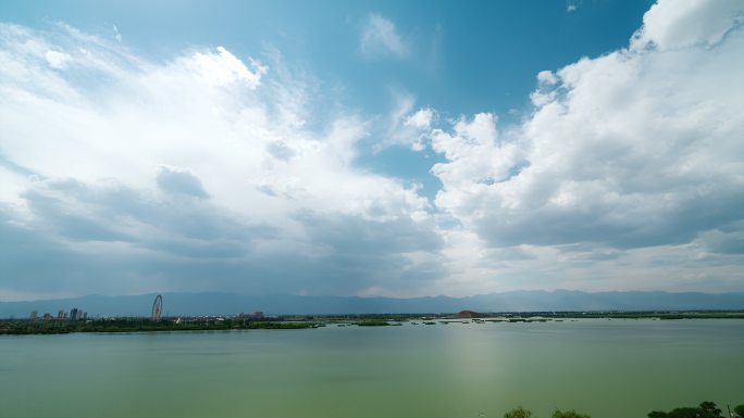 宁夏银川阅海湿地国家公园