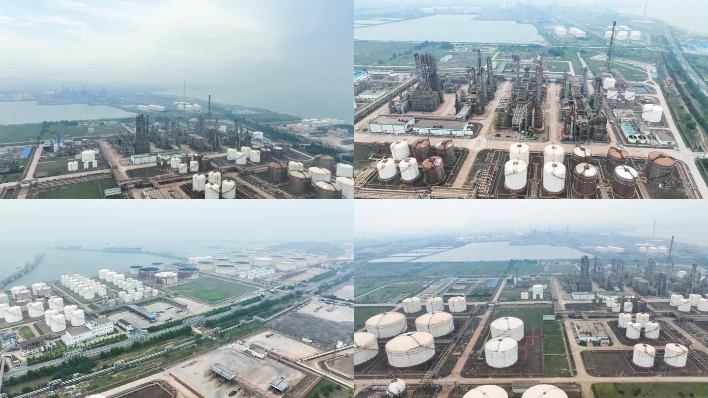 中石化青岛炼化 高石化化工企业炼油厂炼油