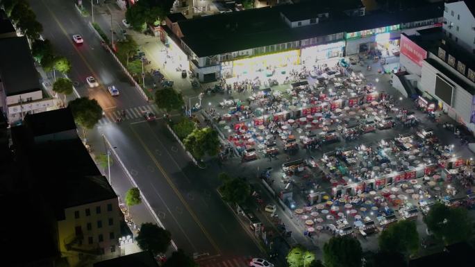 夏日夜市排挡 夜经济 烟火气