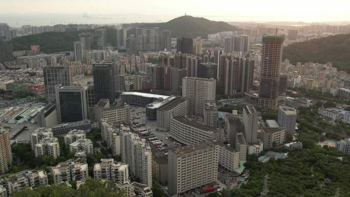 深圳宝安客运中心站周边高楼大厦