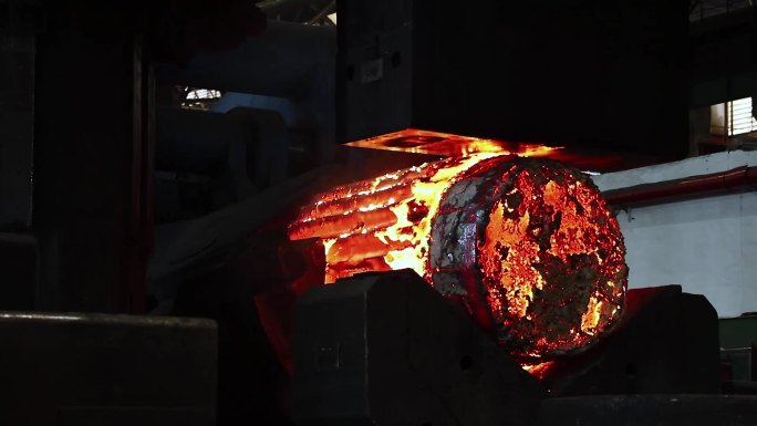 钢铁炼钢锻造轧辊制造重工业宣传片