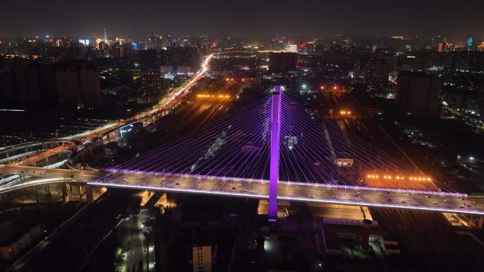 郑州  郑州农业路大桥  夜景