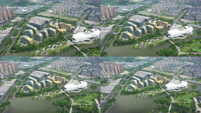 杭州白马湖国际会展中心 白马湖动漫广场
