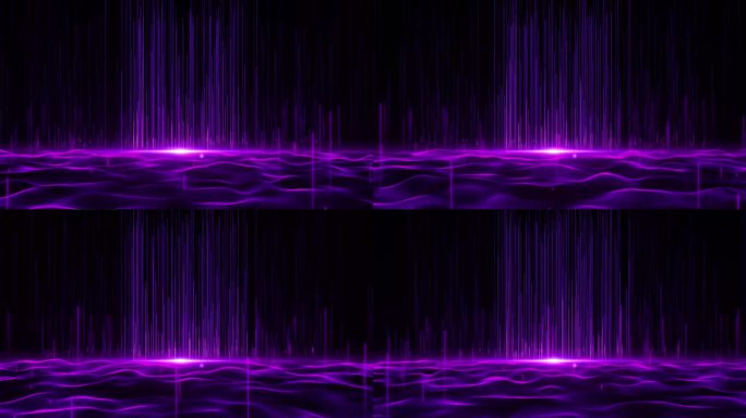 4K紫色光线背景AE模板
